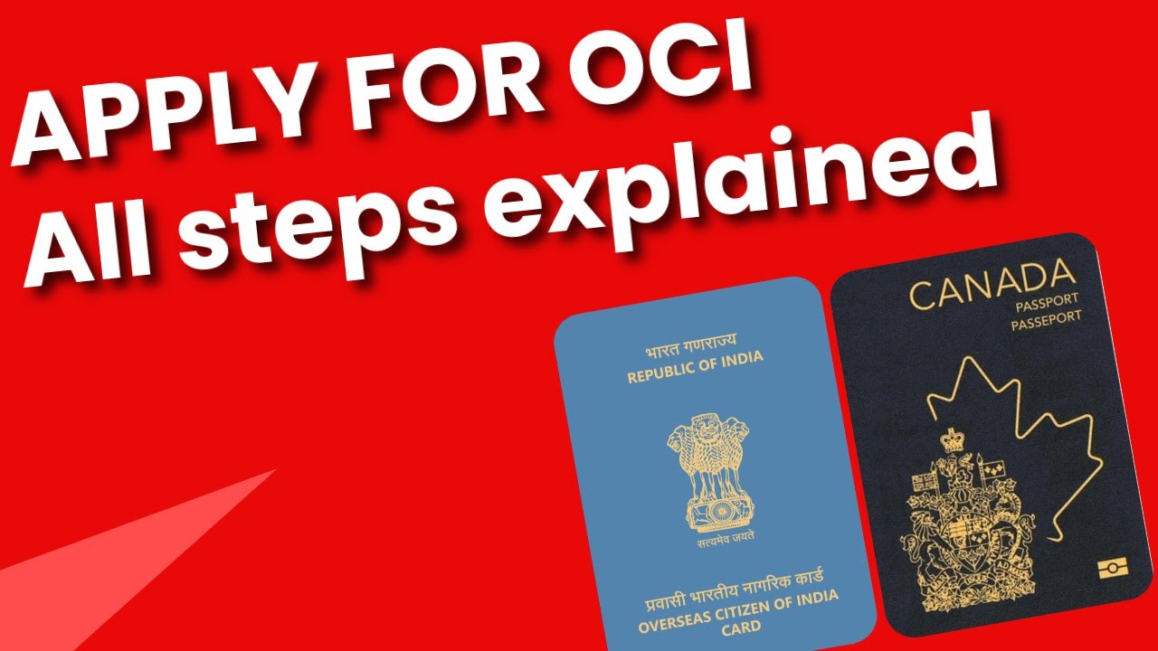 Step-by-Step OCI Application from Canada (2025) | Documents, Common Mistakes, BLS Tips
