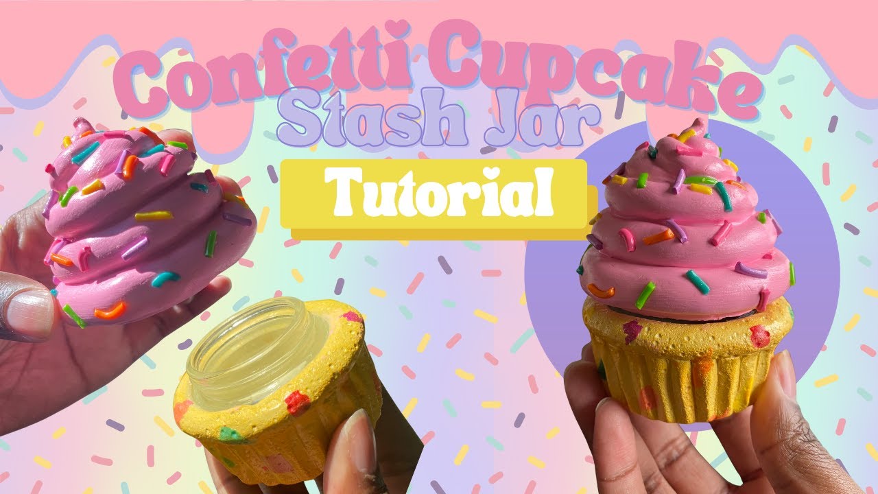 DIY Confetti Cupcake Stash Jar | A Handmade Gift They&rsquo;ll Actually Use!