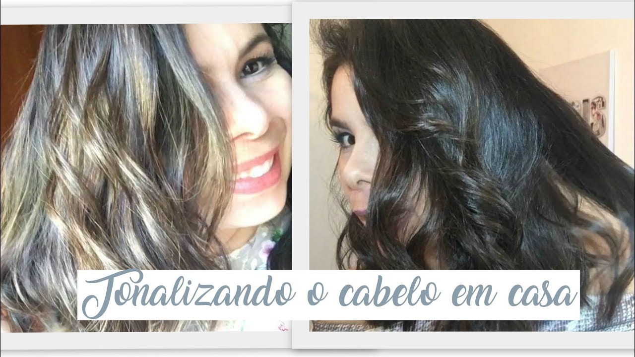 Tonalizando o cabelo em casa - Wella Color Touch 6.0