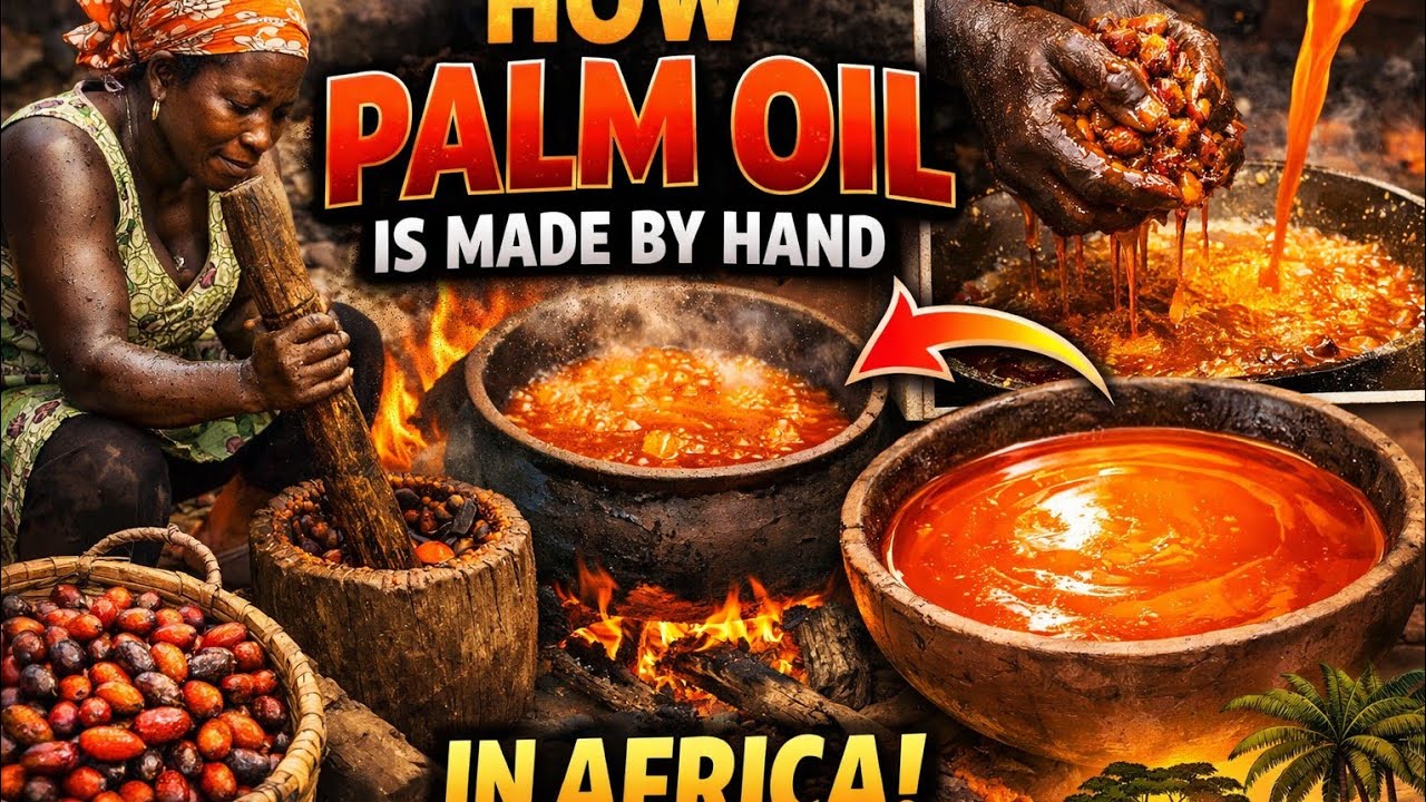 palm oil production process with no equipment