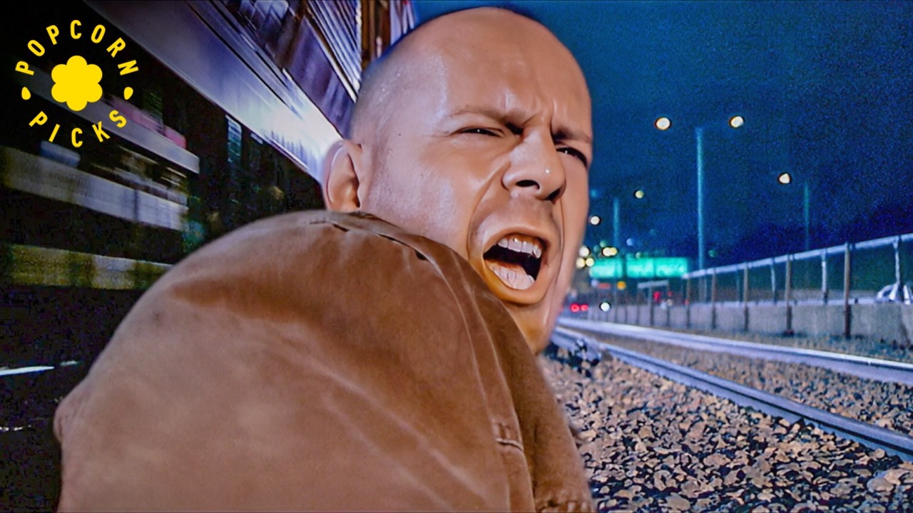 Fighting Assassin on the L Train (full scene) | Mercury Rising