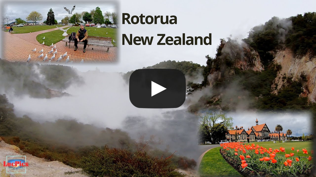 Rotorua | New Zealand | Waimangu Volcanic Valley | Waiotapu Thermal Park | 4K