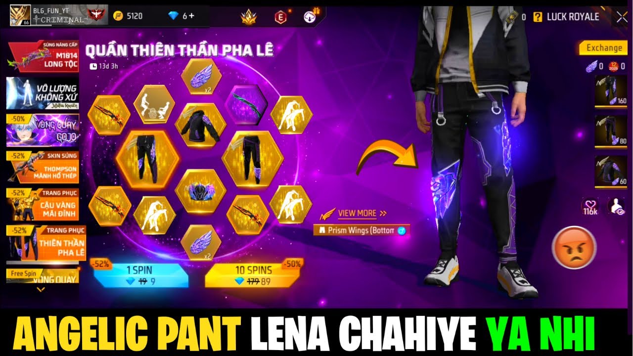 ANGELIC PANT RETURN CONFIRM DATE 🤯 || ANLIC PANT LENA CHAHIYE YA NHI || ANGELIC PANTS FREE FIRE