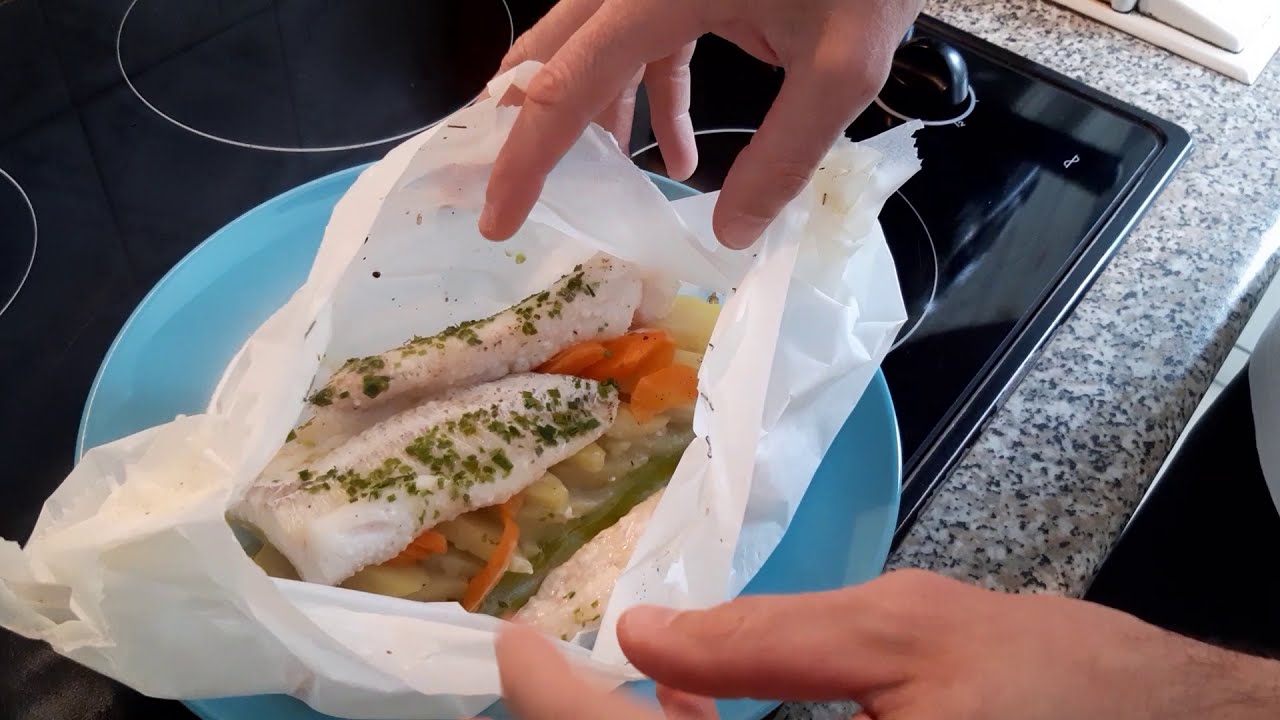 Papillote d'églefin