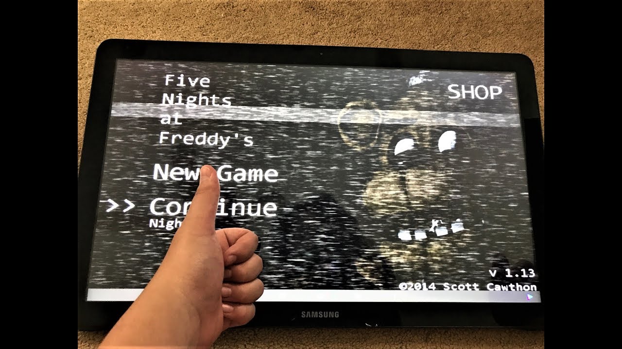 I THOUGHT I GOT JUMPSCARED :0 | Five Night's at Freddy's [GARGANTUAN TABLET]