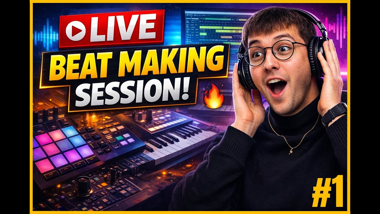 Φτιάχνουμε beat live! | Making HARD Trap Type Beat LIVE 🎹🔥