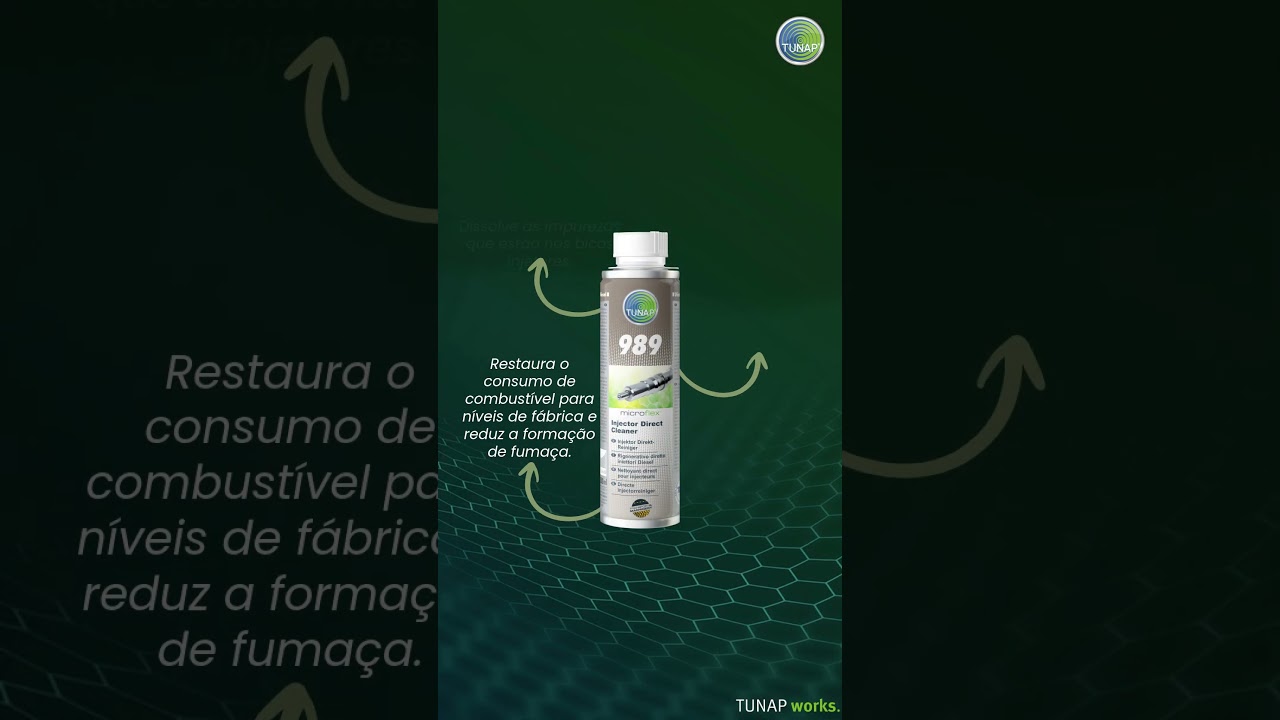 Limpador para sistema de inje&ccedil;&atilde;o Diesel - TUNAP 989
