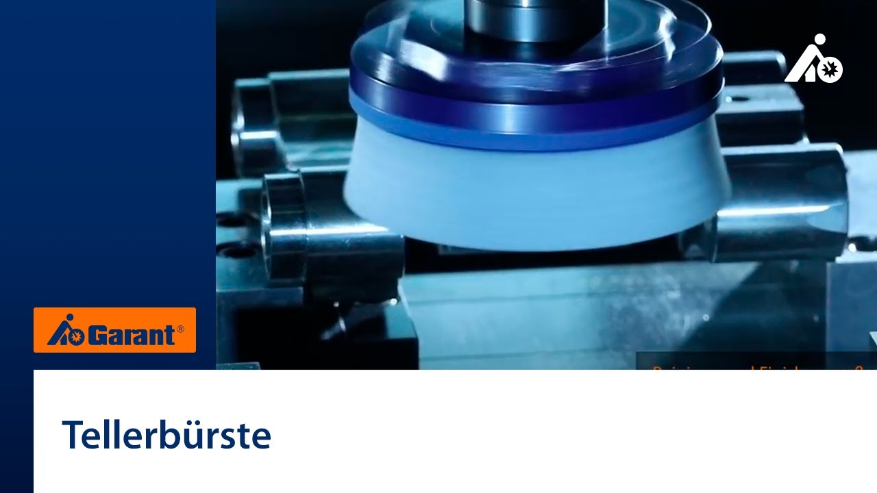 GARANT Tellerbürste für Oberflächen mit perfektem Finish - Hoffmann Group