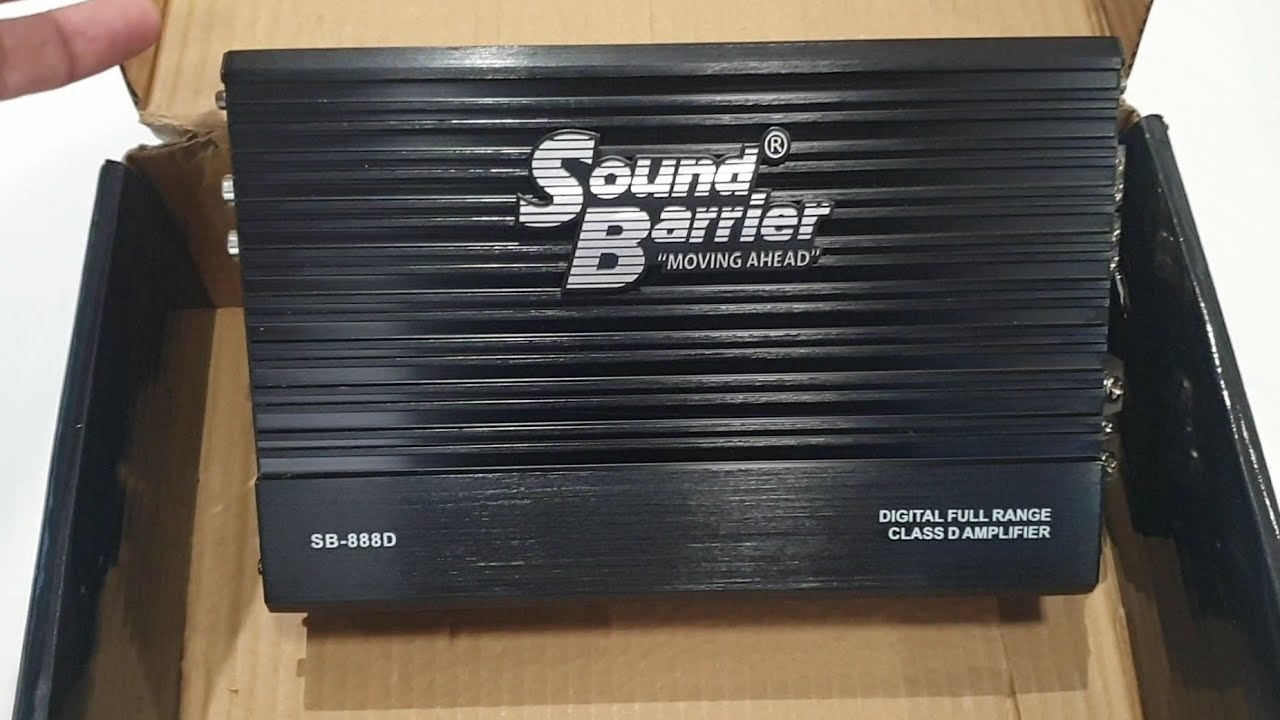 Sound Barrier SB-8880 Full Range Class D Amplifier #redraudio #subwoofer #amplifire