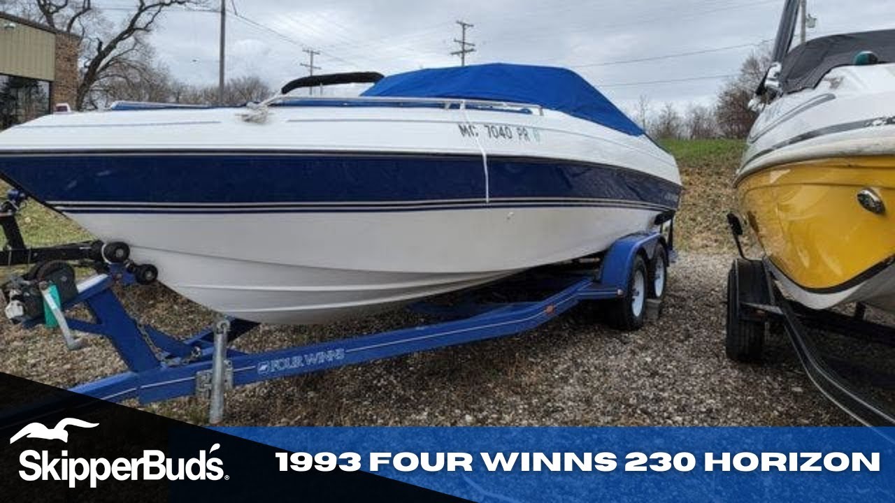 1993 Four Winns 230 Horizon Sport Boat Tour SkipperBud's