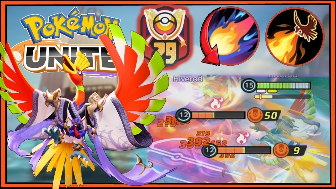 Ho-Oh Nerf Mejor Build, Sigue estando ROTO ? |  Pokémon Unite