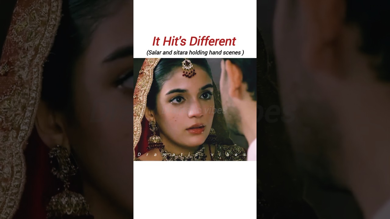 Salar & Sitara hands holding scene #laibakhan #aliansari #trendingshorts #kaffara #aaspaas #romantic