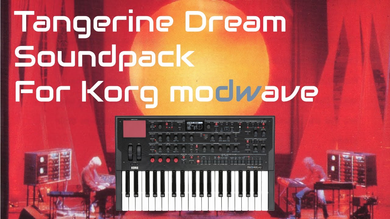 Free Tangerine Dream Sound Pack for Korg Modwave!