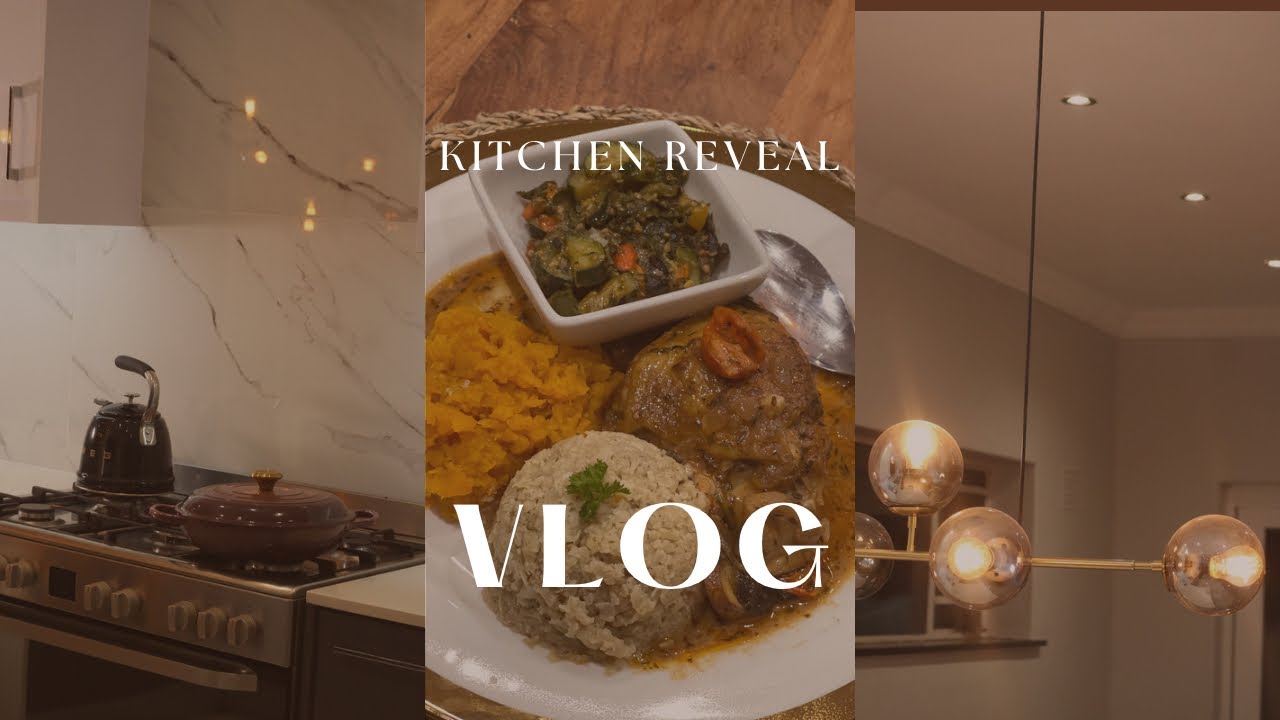 Finally! Kitchen Remodel Reveal | Creamy Chicken Stew Cooking Vlog | South African Family