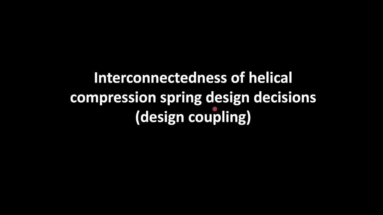 Designing Helical Compression Springs for Stringent Requirements Using Design Optimization