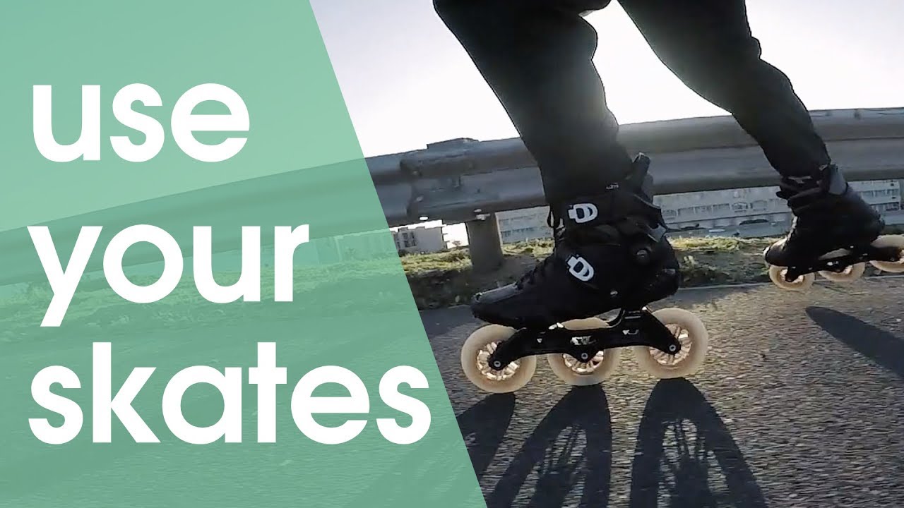 INLINE SKATES ARE THE BEST FOR COMMUTING