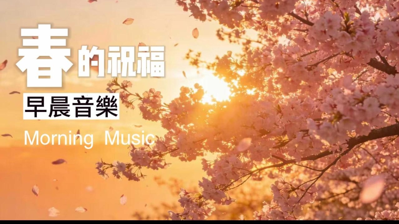 早晨音樂時光 ｜春的祝福 鋼琴音樂 1 小時| 早晨療癒旋律｜放鬆・專注・冥想｜讀書・工作・靜心,緩緩流動的鋼琴，靜靜陪伴#morningmusic#pianomusic