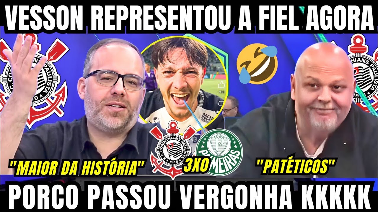 VESSONI FEZ PALMEIRENSE PASSAR VERGONHA E MASSINI PERDEU A LINHA AP&Oacute;S VIT&Oacute;RIA DO CORINTHIANS ONTEM 
