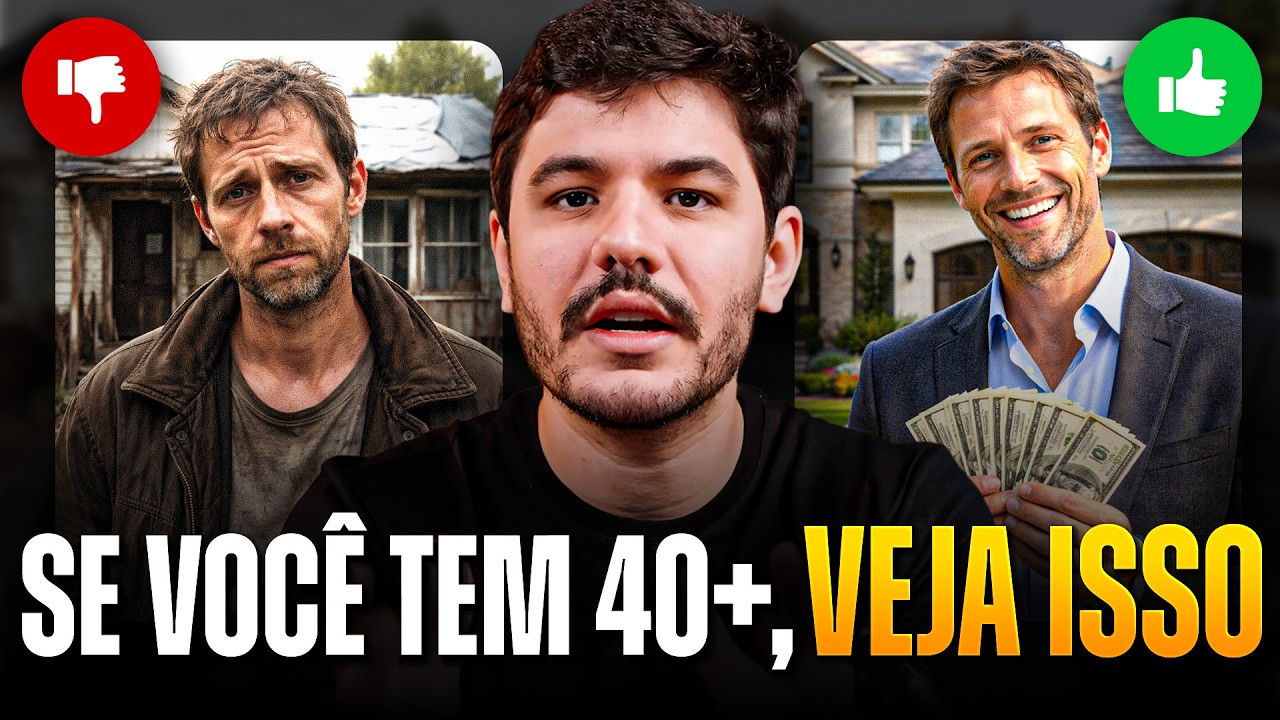 É assim que se INVESTE depois dos 40 ANOS! Não cometa erros.