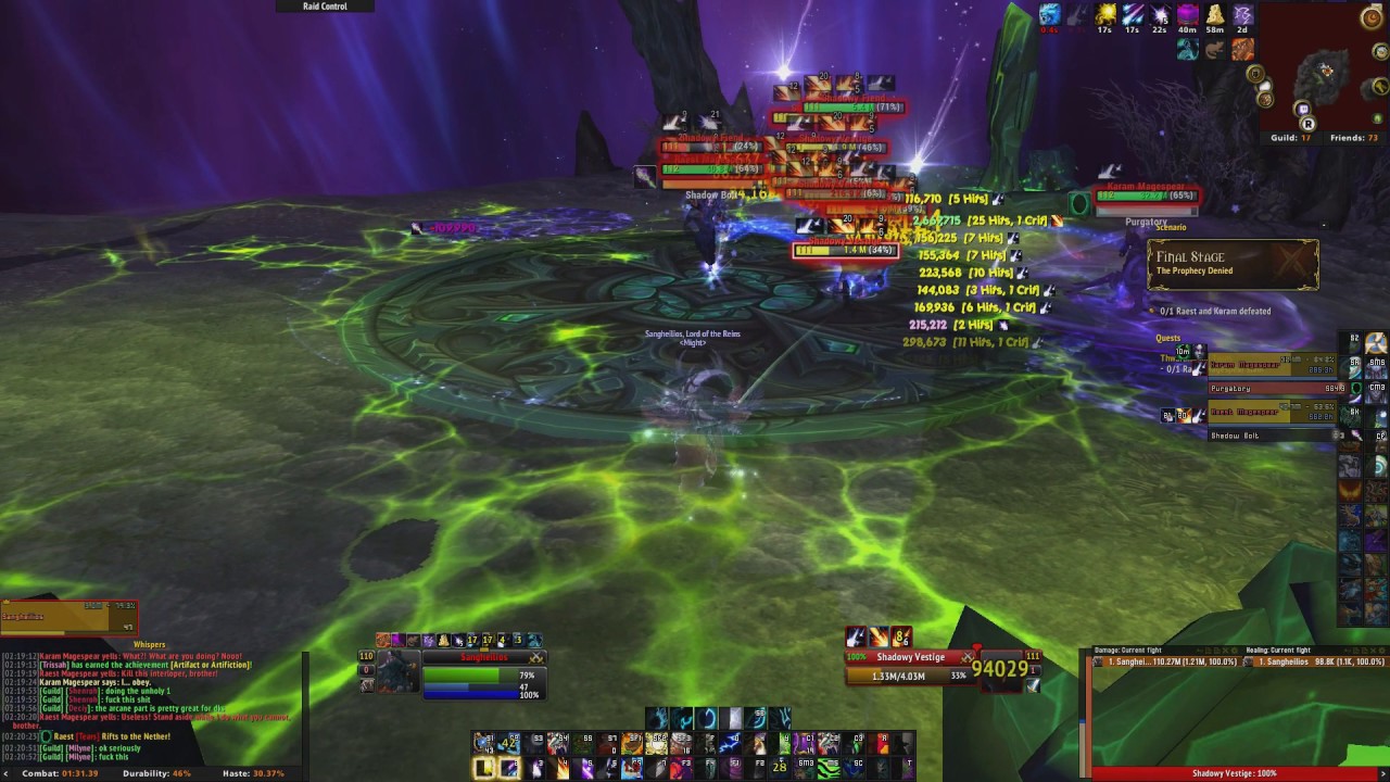 Balance Druid Artifact Challenge Appearance Scenario