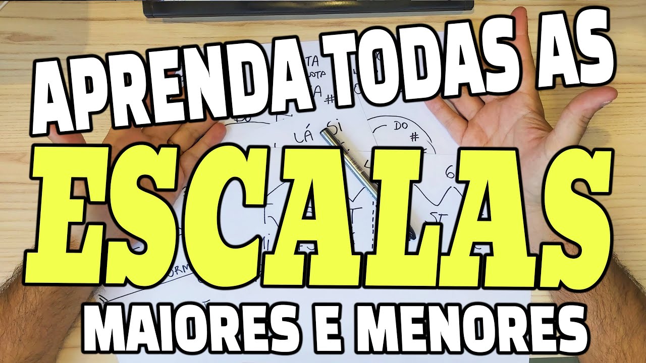 F&oacute;rmula F&aacute;cil para fazer todas as Escalas Maiores e Menores