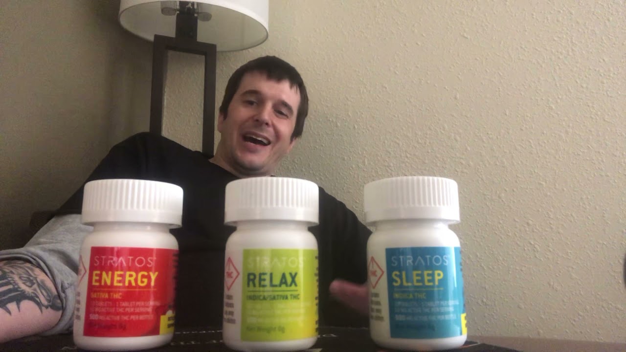 Stratos THC pills 500mg review