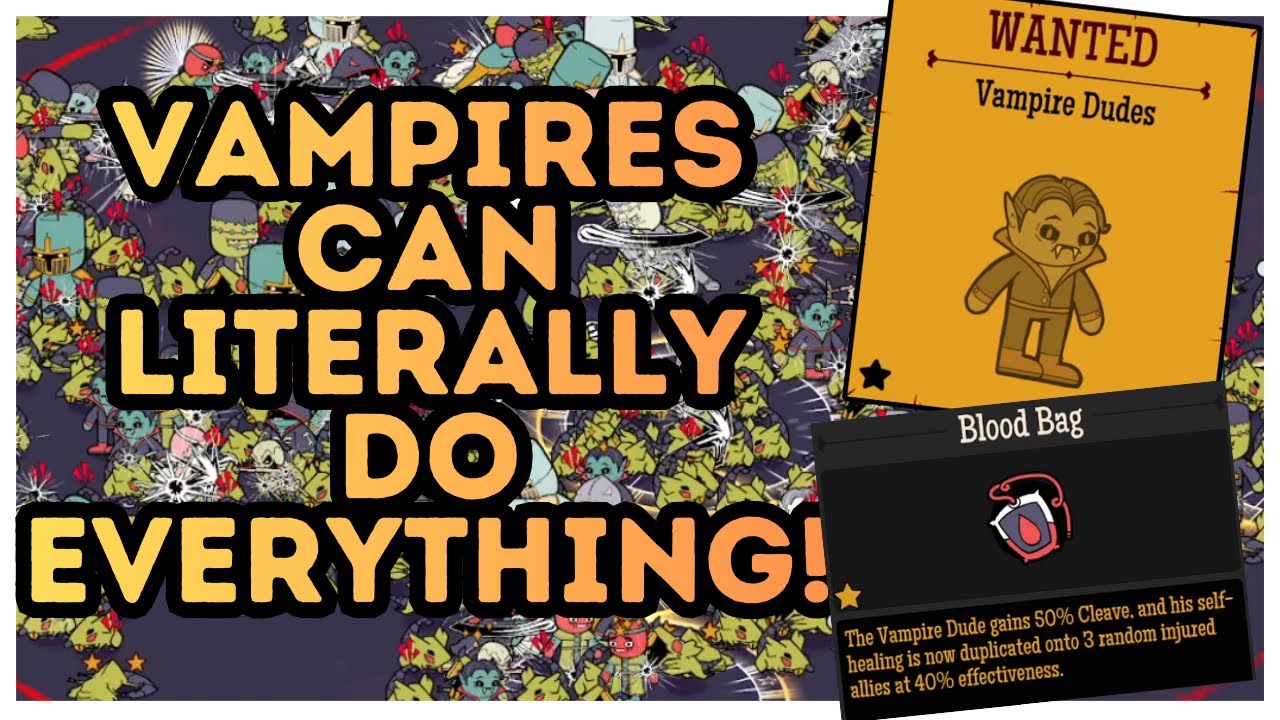 MASSIVE Heals AND Damage?! Vampire Run! How Many Dudes!