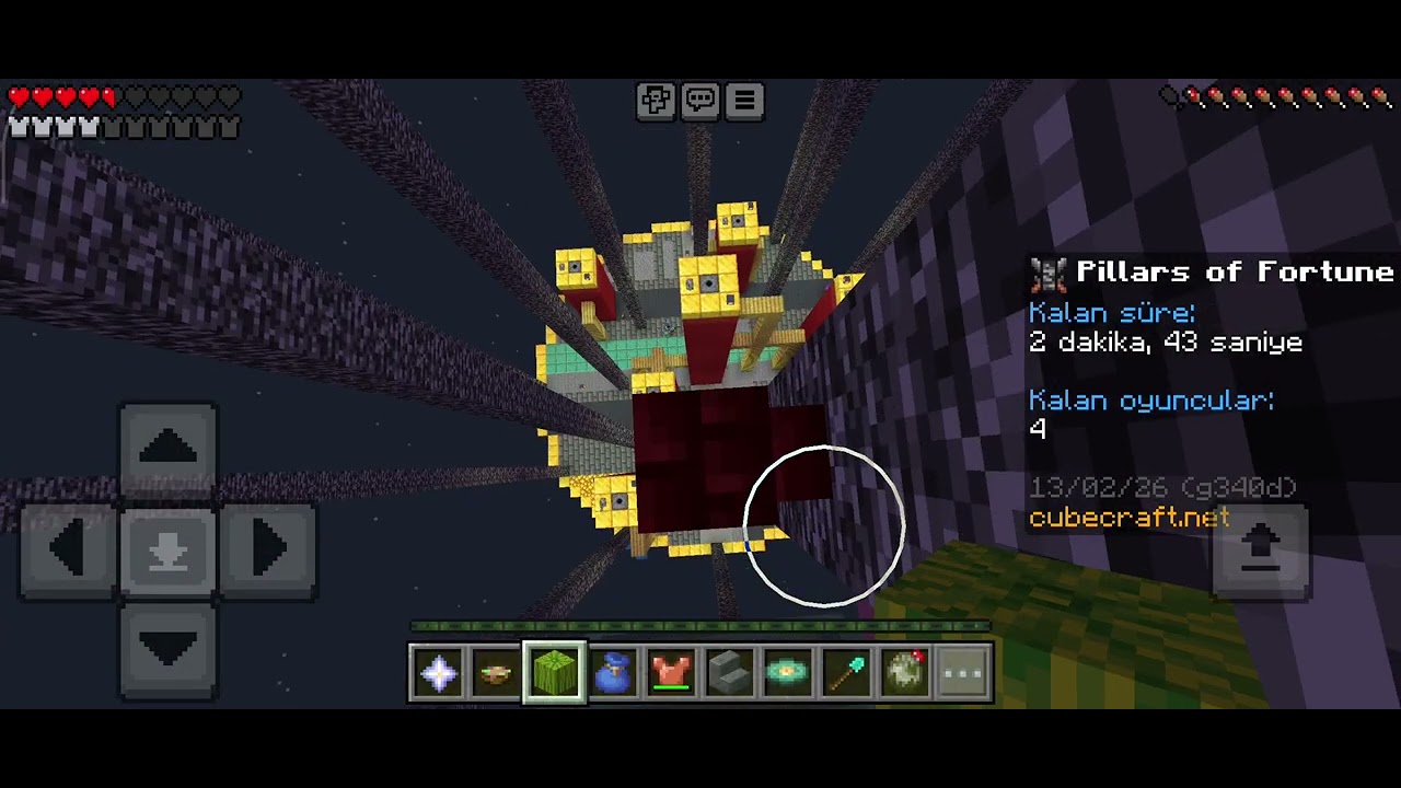 Minecraft ama cube craft sunucusu rastgele blok zırh yumurta ve daha faslası