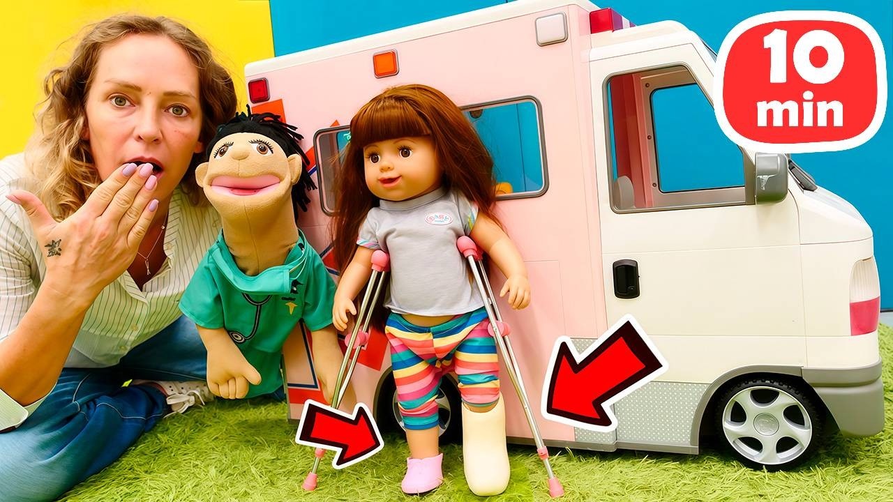 Puppengeschichten mit Nicole und Baby Born Marie – 3 Folgen am Stück