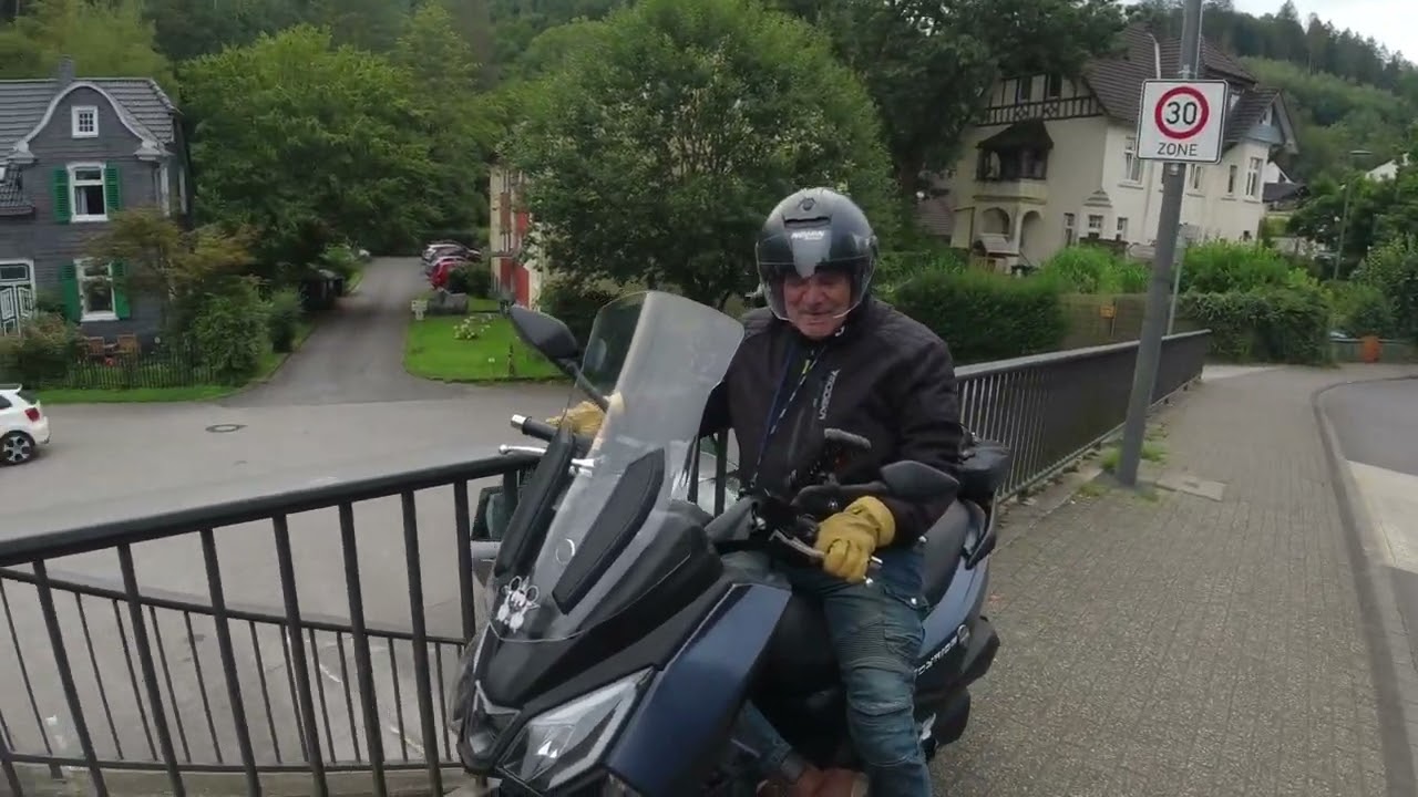 Alternative Kurventour im Solingerland