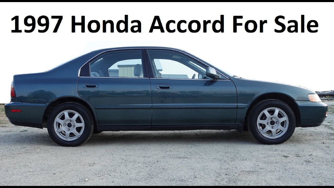 Clean Classic ~ 1997 Honda Accord 104K Miles ~  Review & For Sale ~ Super Clean Car! not JDM 2 Owner