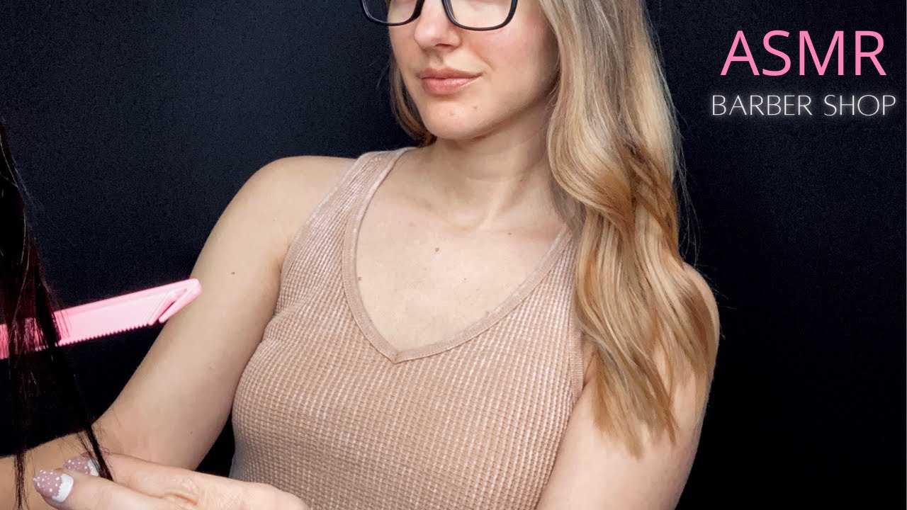 ASMR Barbershop - Relaxing Haircut l Soft Spoken Roleplay, ASMR Haircut