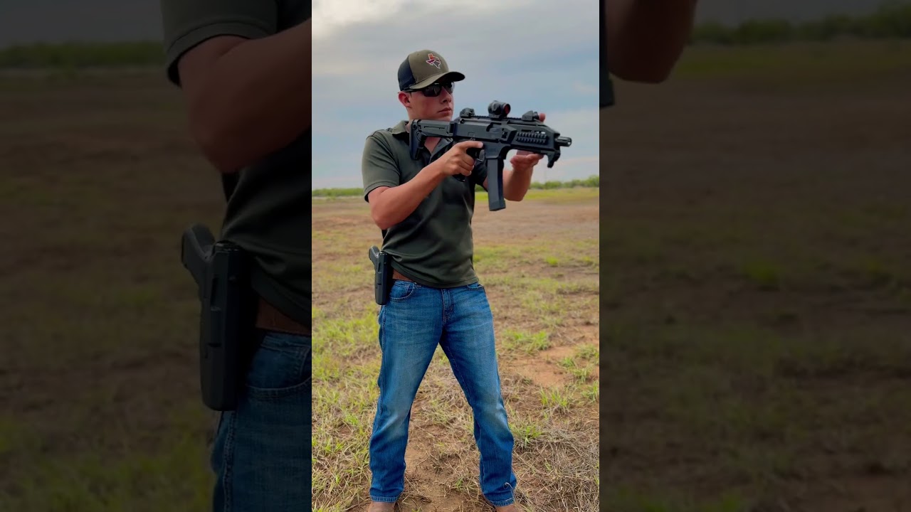 CZ Scorpion #gun #cz #evo3  #9mm #reload #rifle #sbr #folding #sigsauer #romeo5