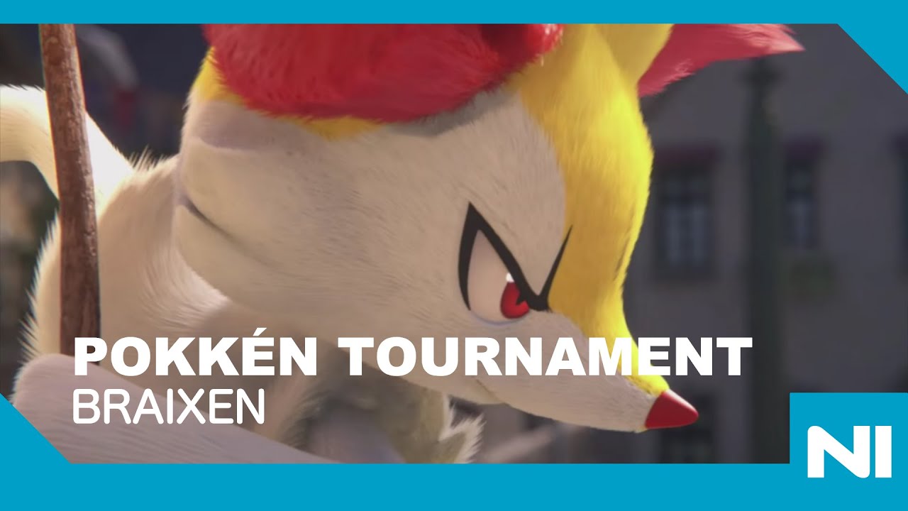 Pokkén Tournament - Pikachu Vs. Braixen