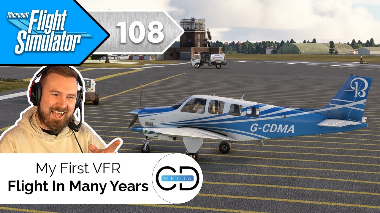 Мой первый полет по правилам визуальных полетов за много лет! - Microsoft Flight Simulator, эпизо...