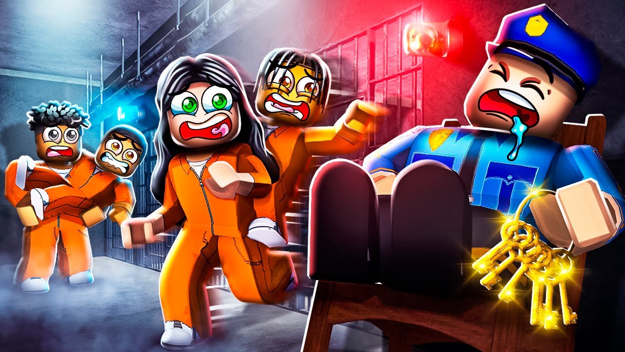 СБЕГ ИЗ ТЮРЬМЫ ОББИ В ROBLOX | Клуб семьи Принс