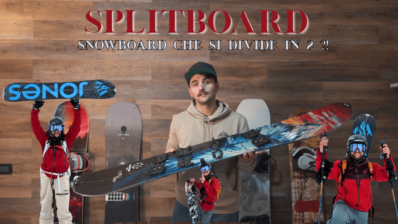 Questo NON è uno snowboard normale | Guida completa sulla SPLITBOARD!