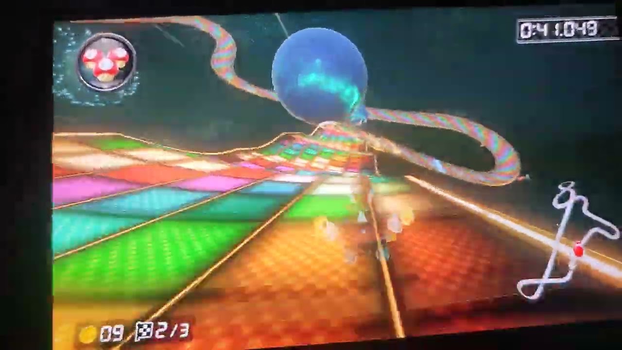 N64 Rainbow Road - 1:21.281 - (150cc Shroomless) NIWR