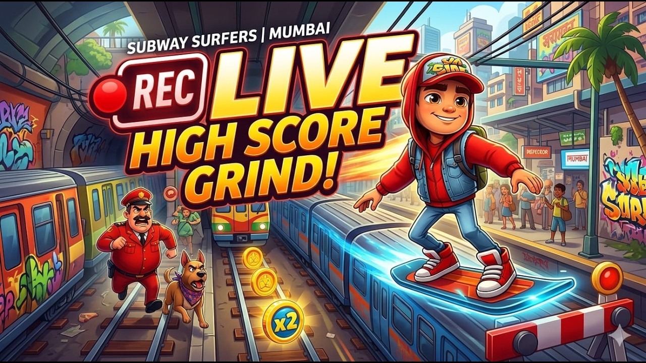 Subway surf with @RJAATISLIVE || Beast mode || offline games #subwaysurfers #offlinegsmes