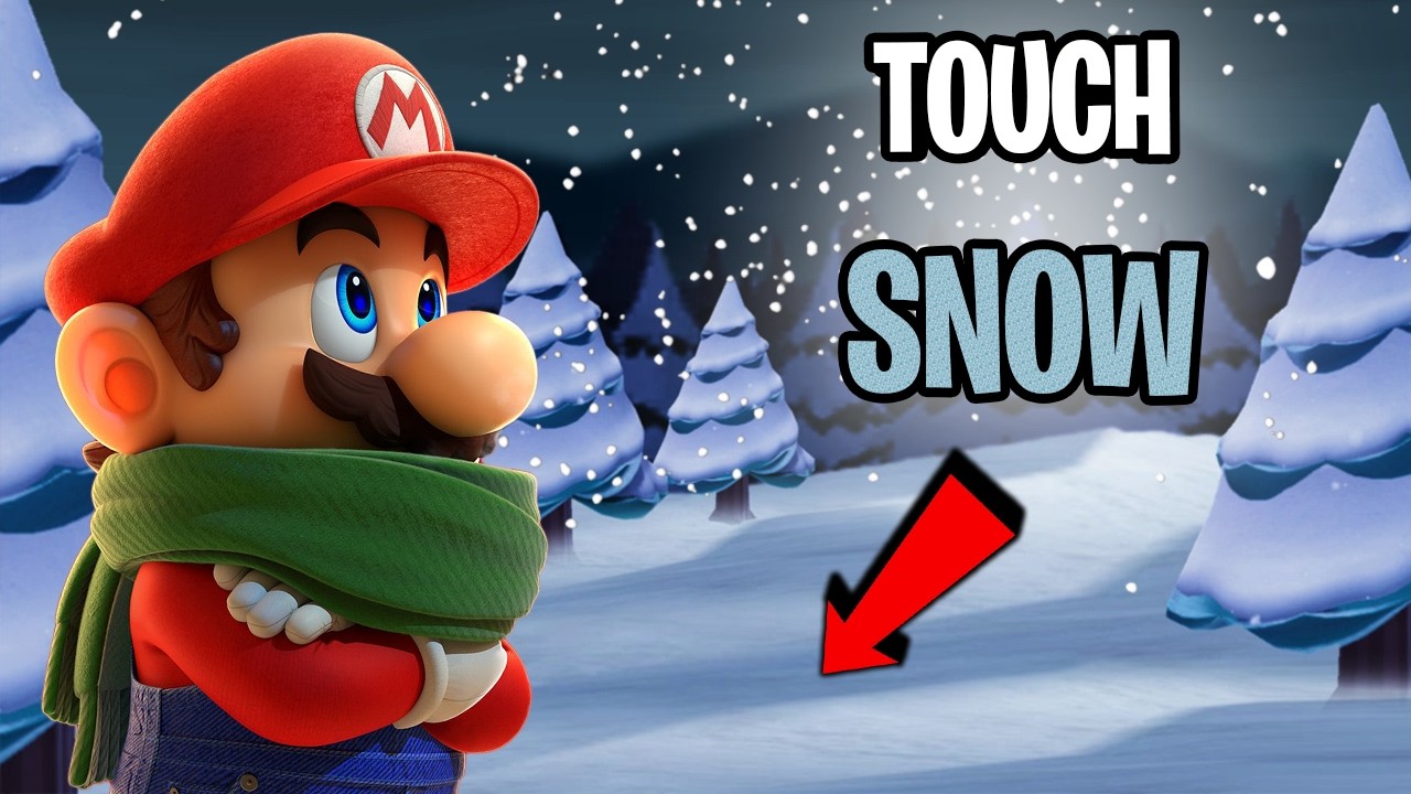 I Tried Touching Snow in EVERY Mario Game