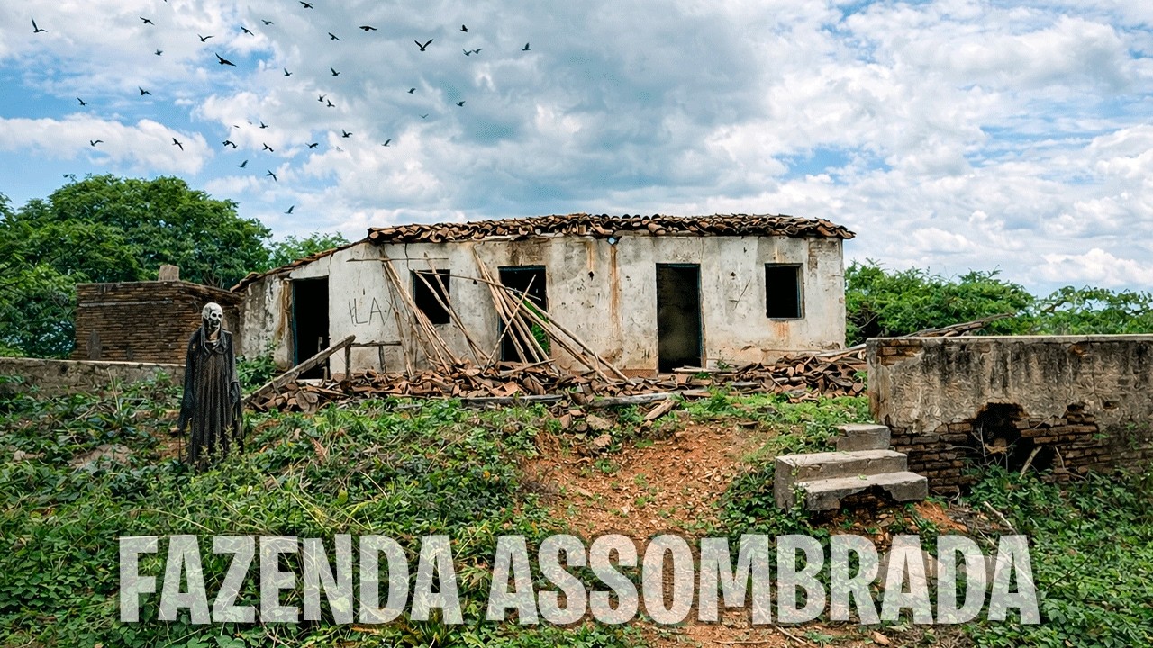 Fazenda centenária assombrada já morreu muita gente dentro dele no sertão cearense