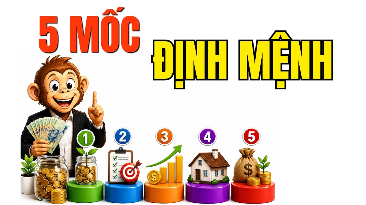 5 Cột Mốc Tài Chính Quan Trọng Trước Tuổi 40 nhất định bạn phải biết | #taichinhcanhan  #đầutư