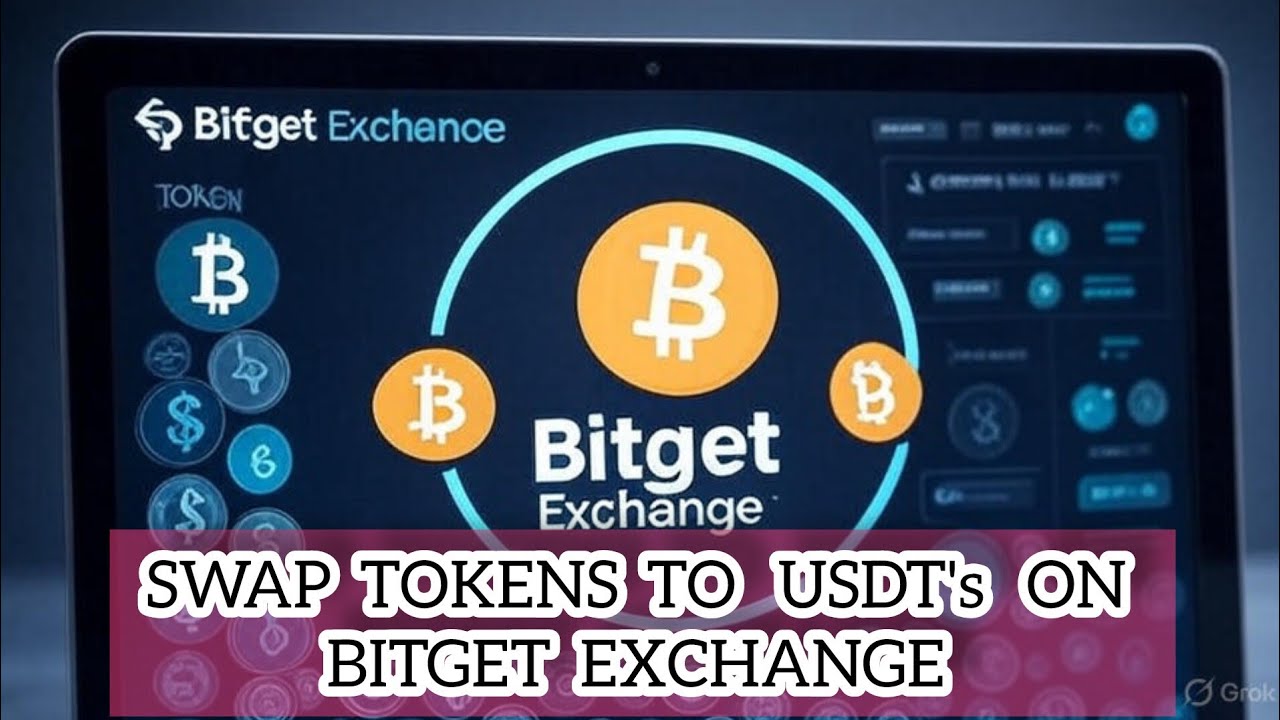 HOW TO SWAP TOKENS ( COINS ) ON BITGET EXCHANGE -  STEP BY STEP GUIDE