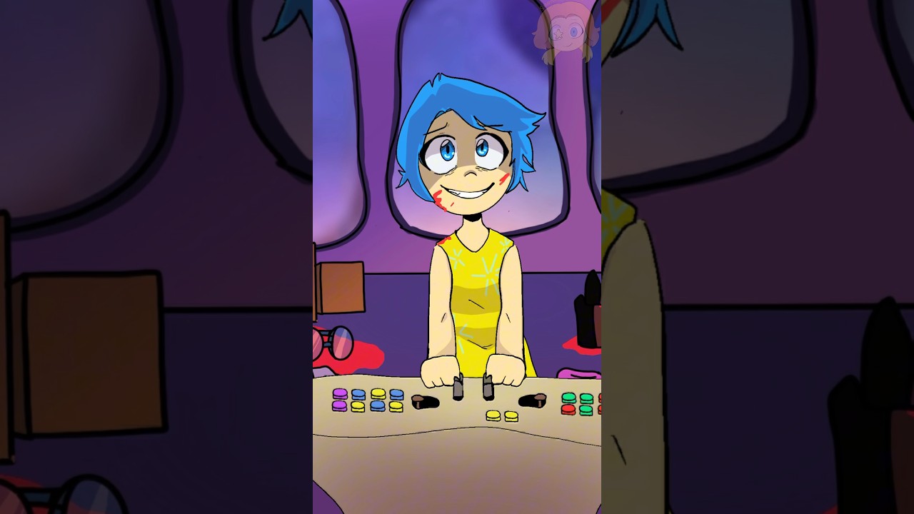 INSIDE OUT 2 // Joy is insane| DO DO DO LA LA LA🎵#insideout2 #animation #anxiety