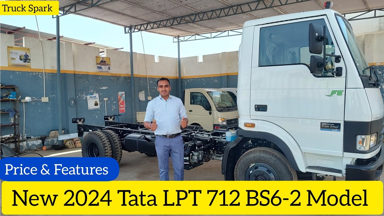 New 2024 Tata LPT 712 Cab Chassis Model || Price & Features|| #truckspark #tatamotors #tataLPT712