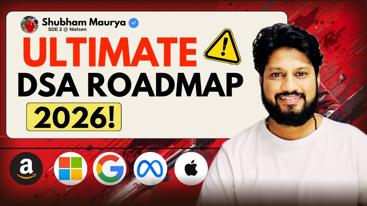 How to Learn DSA in 2026: From Begineer to Expert | Complete Roadmap