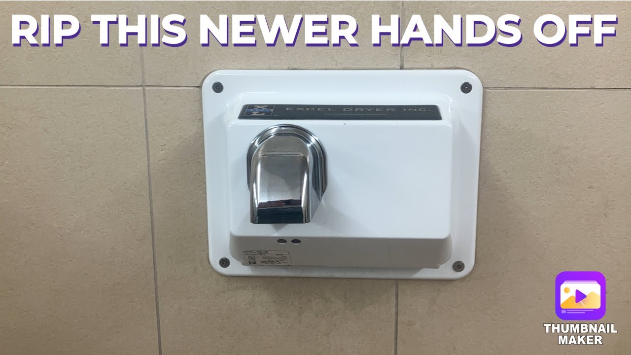 (REPLACED) FAIL! 2021 Excel Dryer Hands Off (2/3) | Walmart Supercenter | Avon, IN