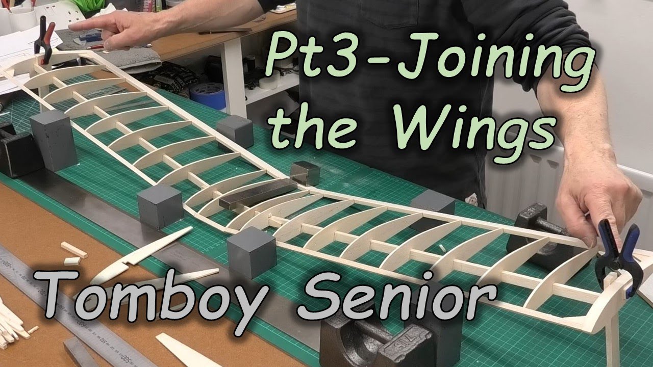 Tomboy Senior - Build Series - Pt 3: Joining the Wings & Sheeting