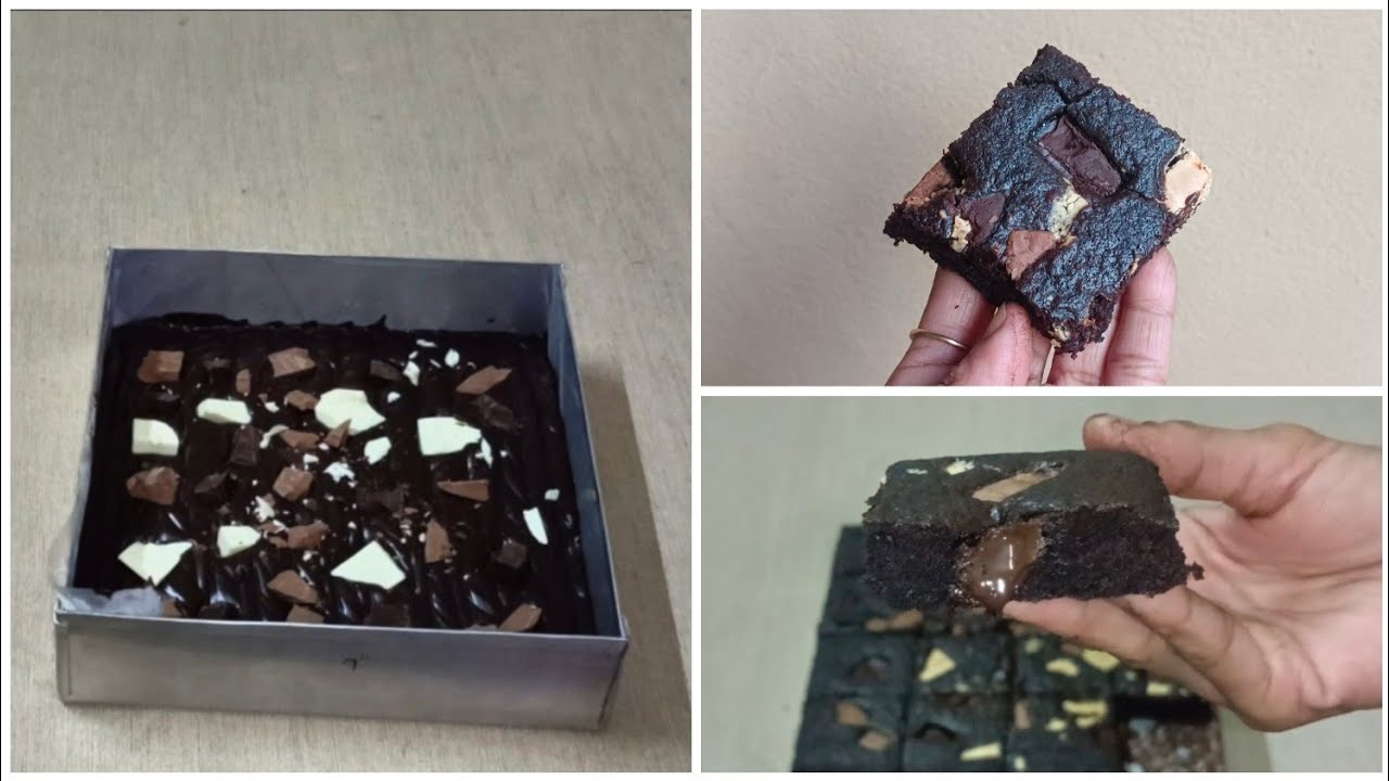 My Commercial Recipe Of Eggless Triple Chocolate Brownie Which I Use For Selling Purpose|