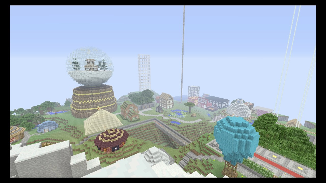 Minecraft Legacy Console Edition - Forever World #Shorts